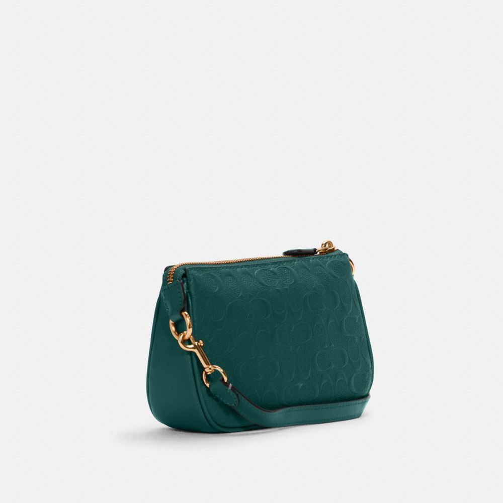 COACH®,Nolita 19 In Signature Leather,,Angle View