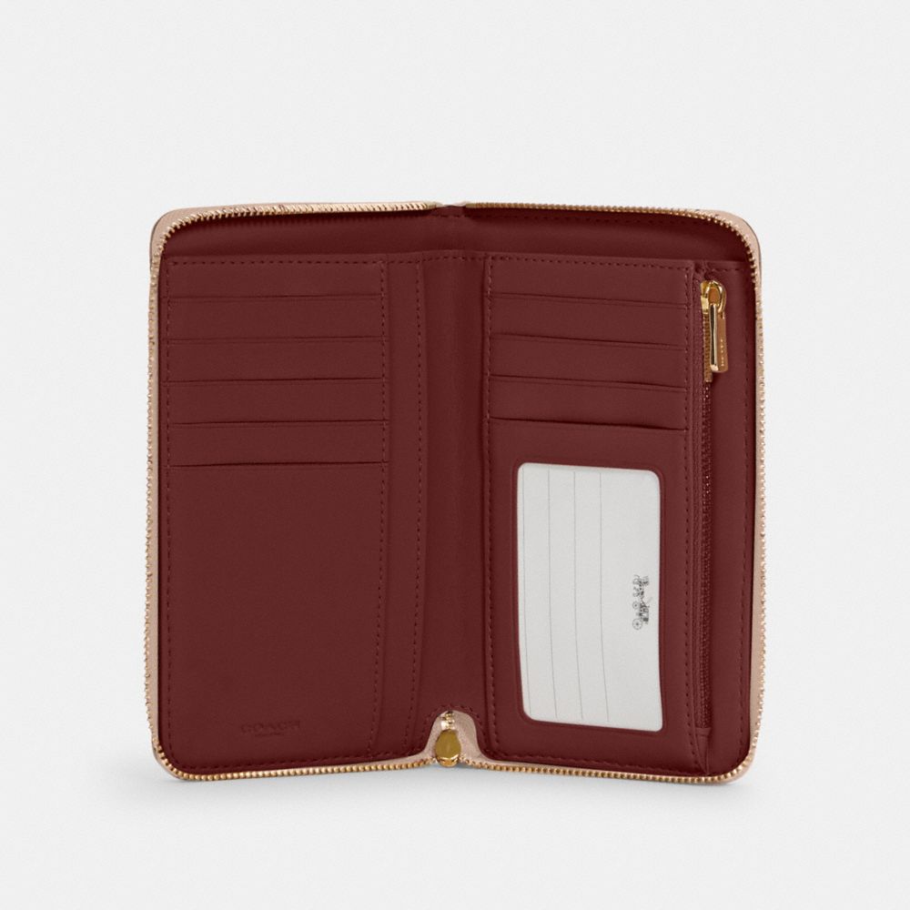 COACH® Outlet | Medium Id Zip Wallet In Colorblock With