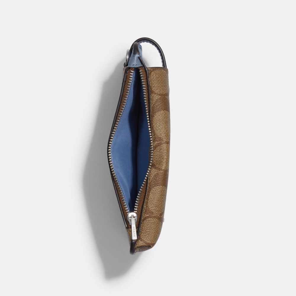 COACH®,Phone Crossbody In Signature Canvas,,Inside View,Top View