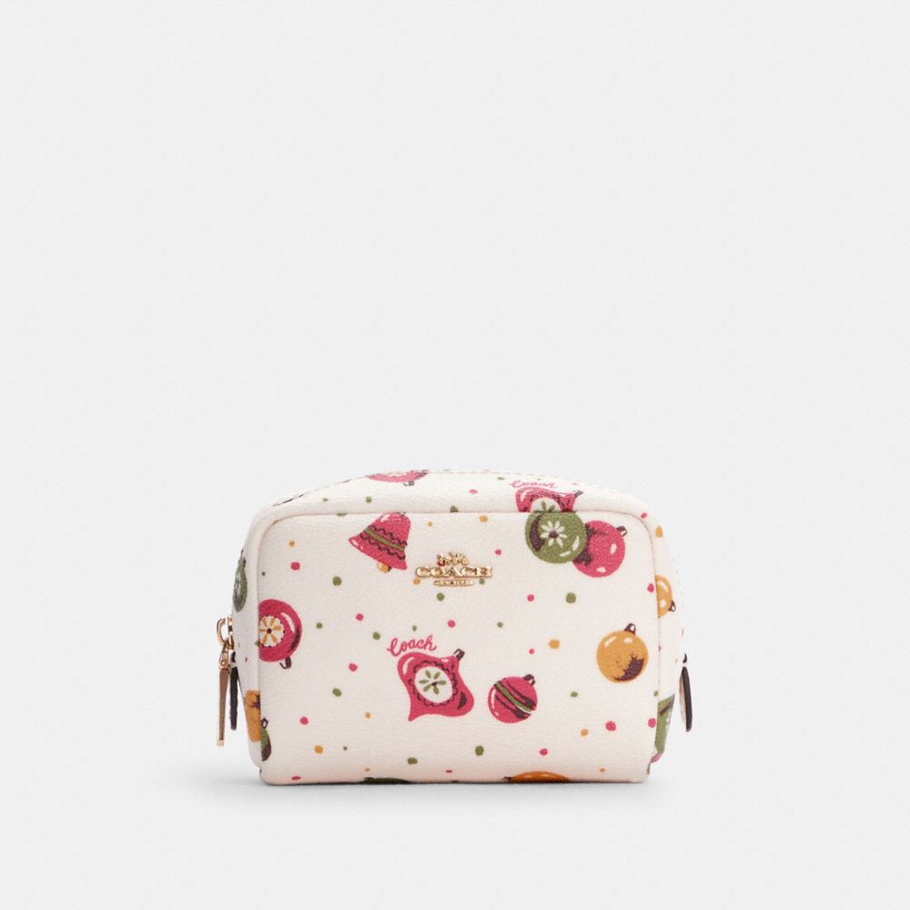 Coach mini 2024 cosmetic bag