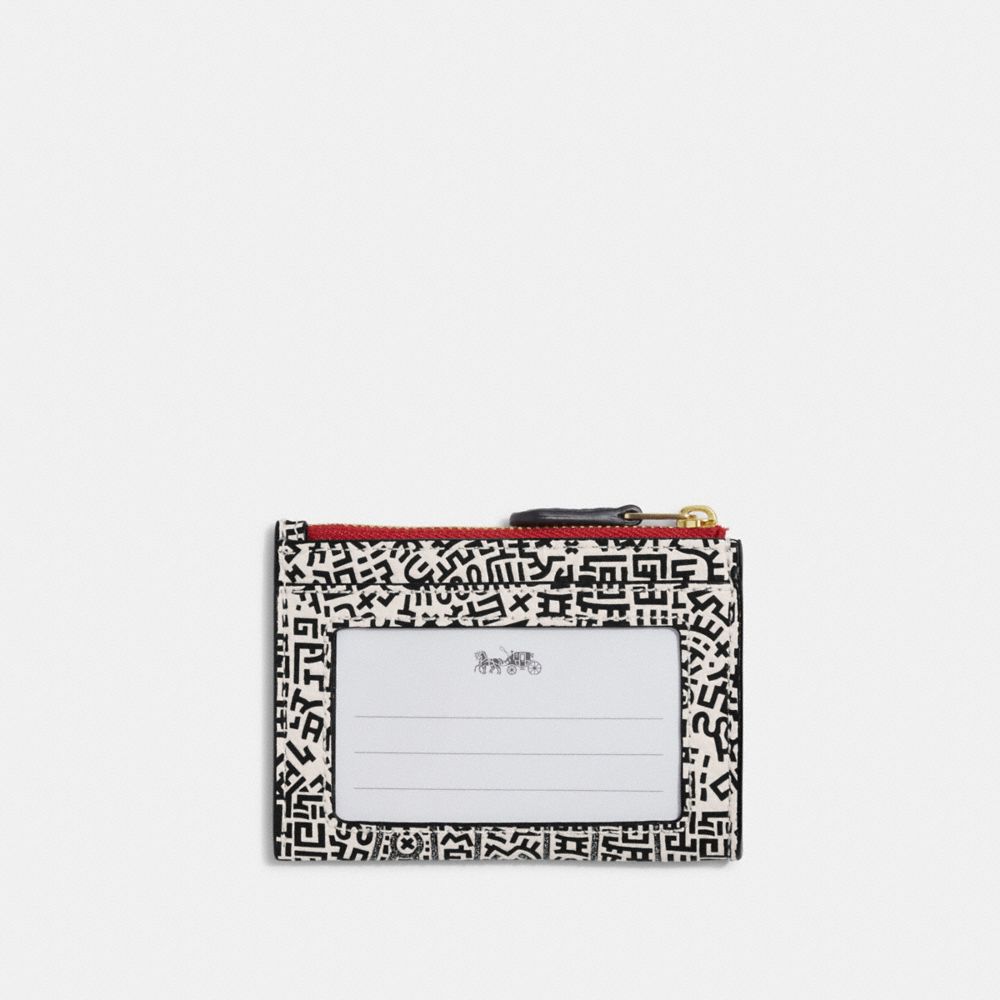 Étui pour pièce d’identité Mini Skinny Disney Mickey Mouse X Keith Haring