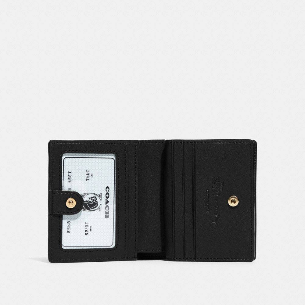 Coach 1941 Black Logo Card Holder