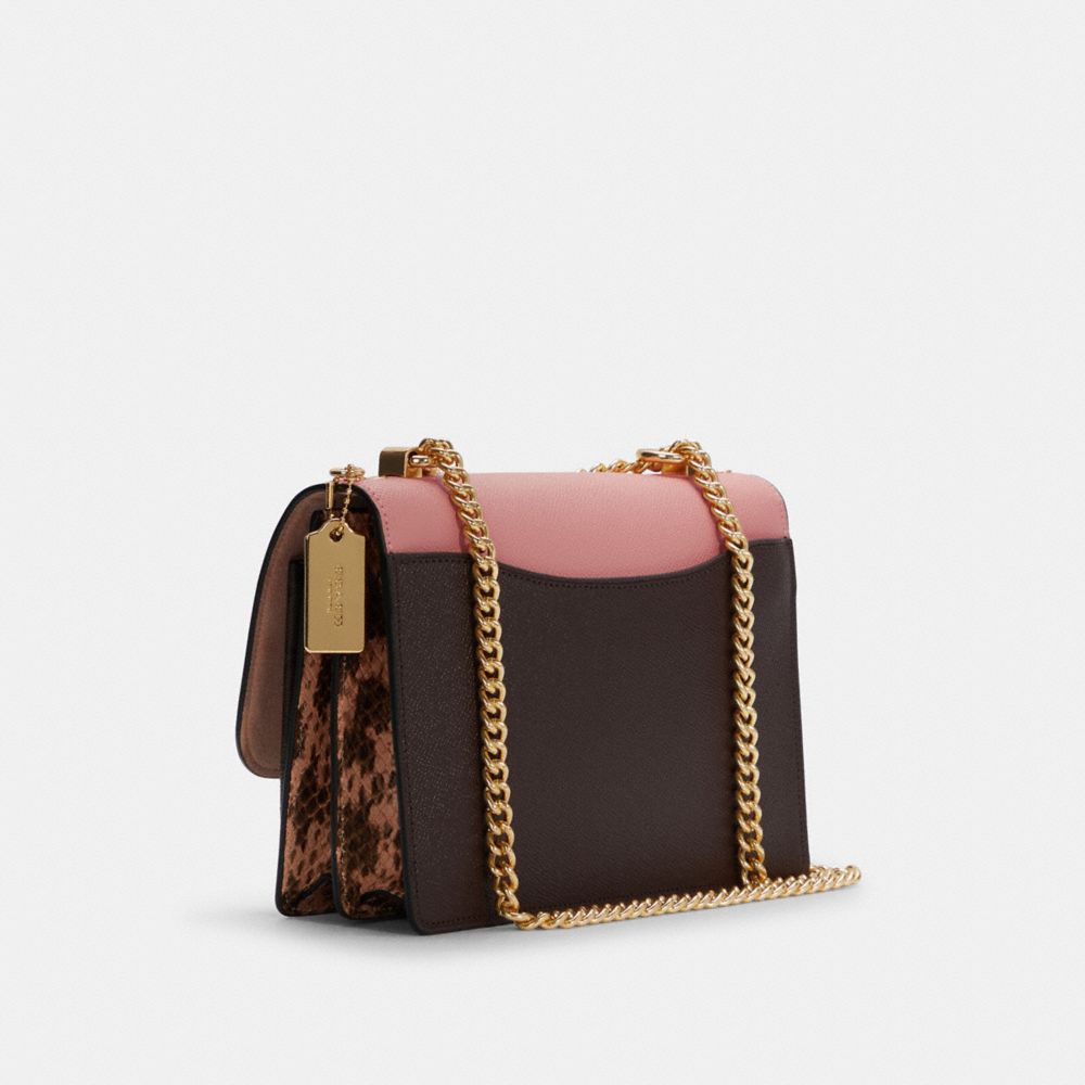 COACH®,Klare Crossbody Bag In Signature Canvas,,Angle View