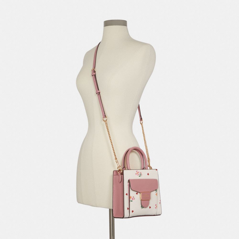 COACH® | Mini Pepper Crossbody With Heart Petal Print