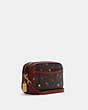 COACH®,JES CROSSBODY IN SIGNATURE CANVAS WITH HEART PETAL PRINT,Jacquard,Medium,Gold/Brown Multi,Angle View