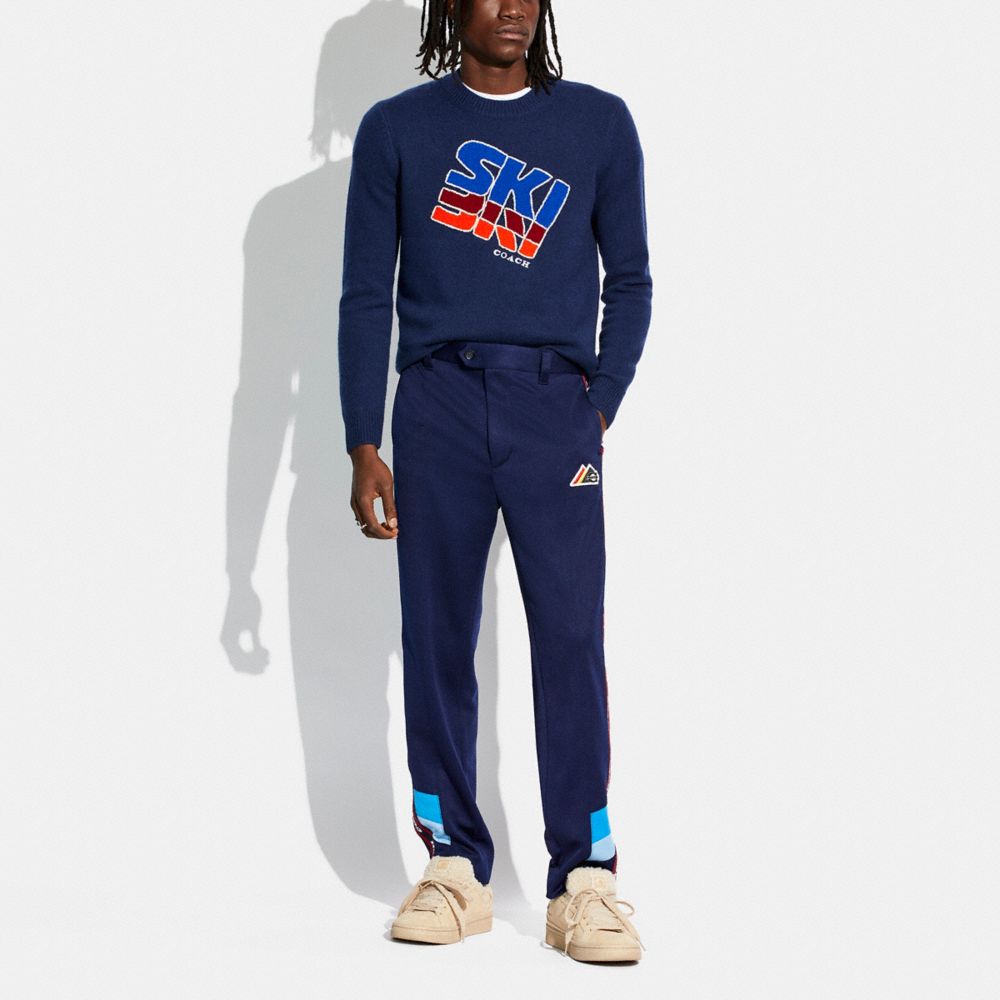 COACH®,TRACK PANTS,Navy,Scale View