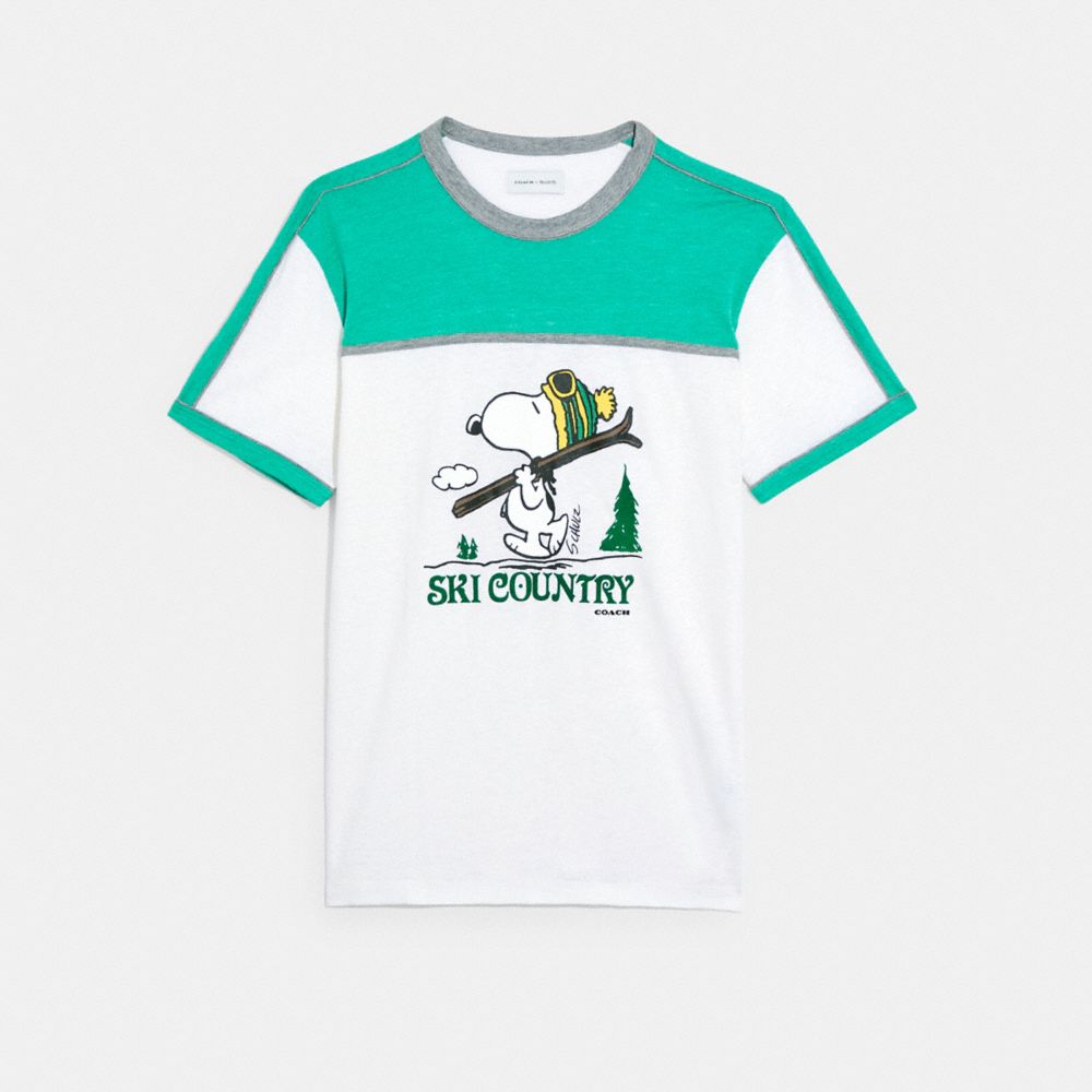 Coach X Peanuts Snoopy T Shirt image number 0