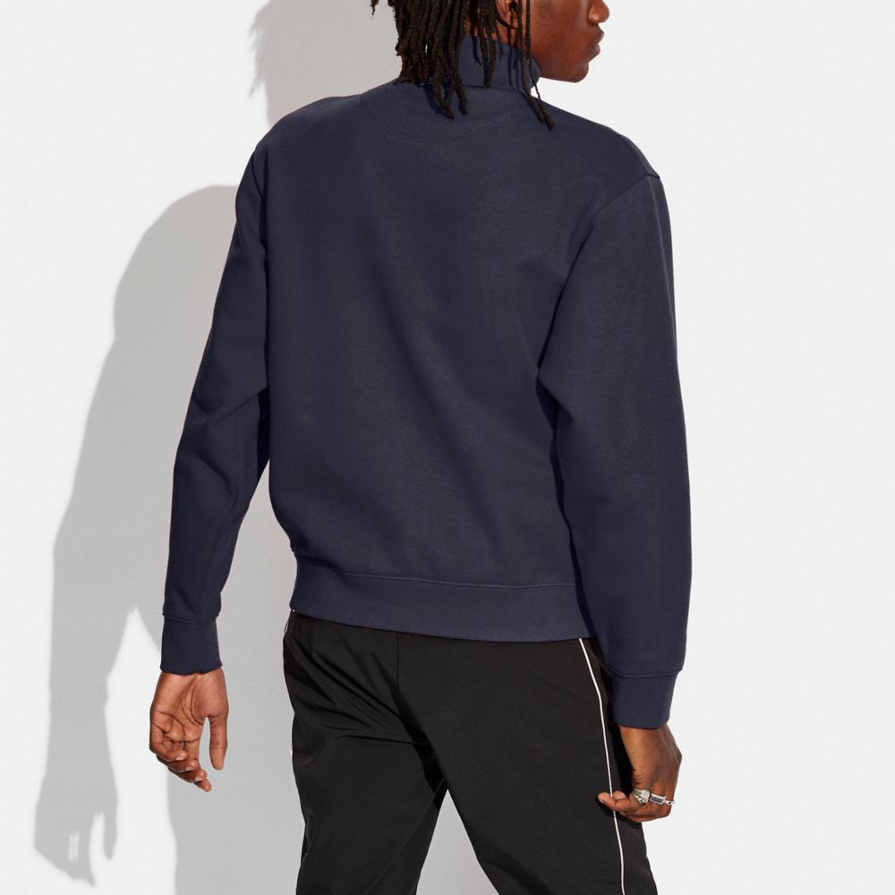 Pocket Turtleneck In Organic Cotton