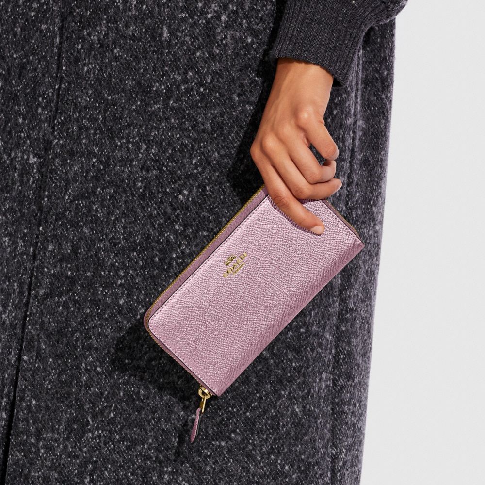 Portefeuille zip accordéon