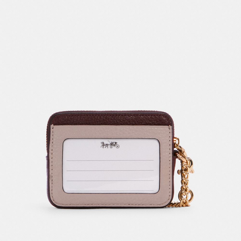 COACH®  Zip Card Case