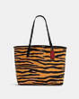 City Tote With Tiger Print