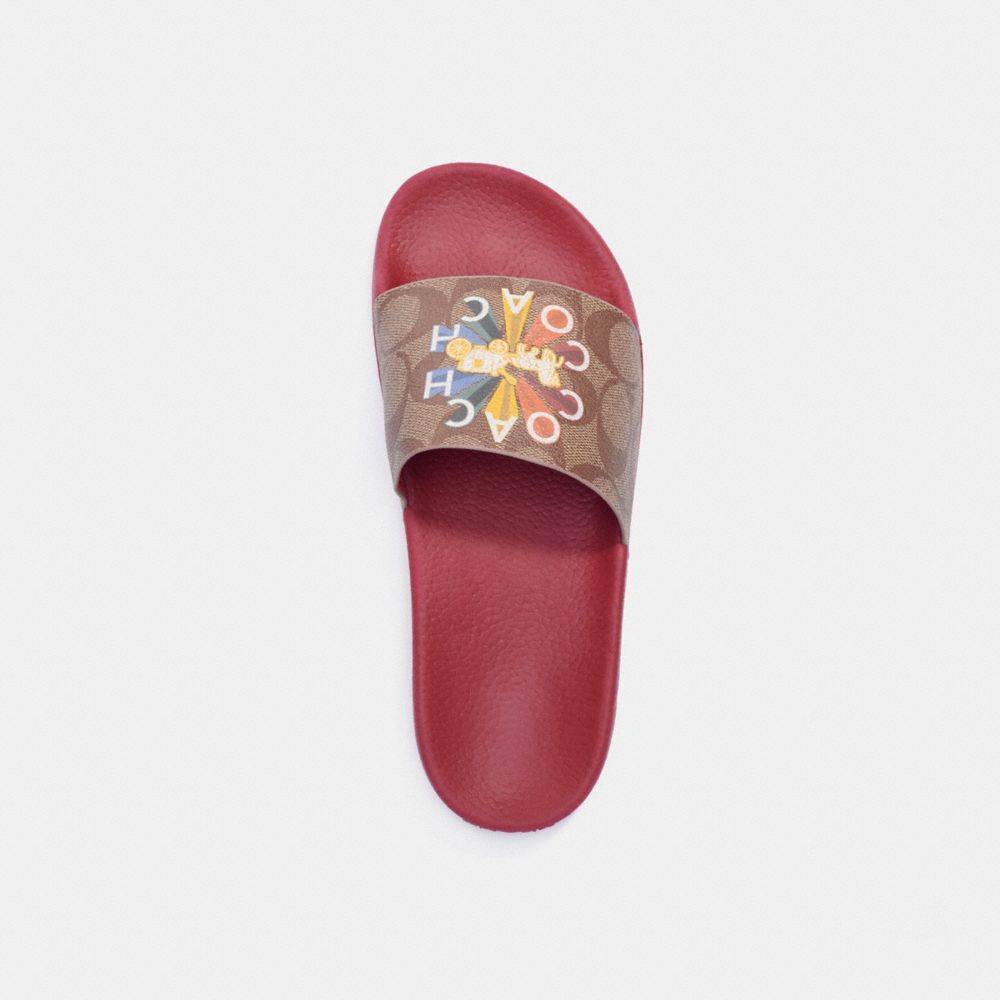 Uli Sport Slide With Floral Print
