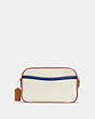 COACH®,JES CROSSBODY IN COLORBLOCK,Leather,Large,Gold/Chalk Electric Red Multi,Back View