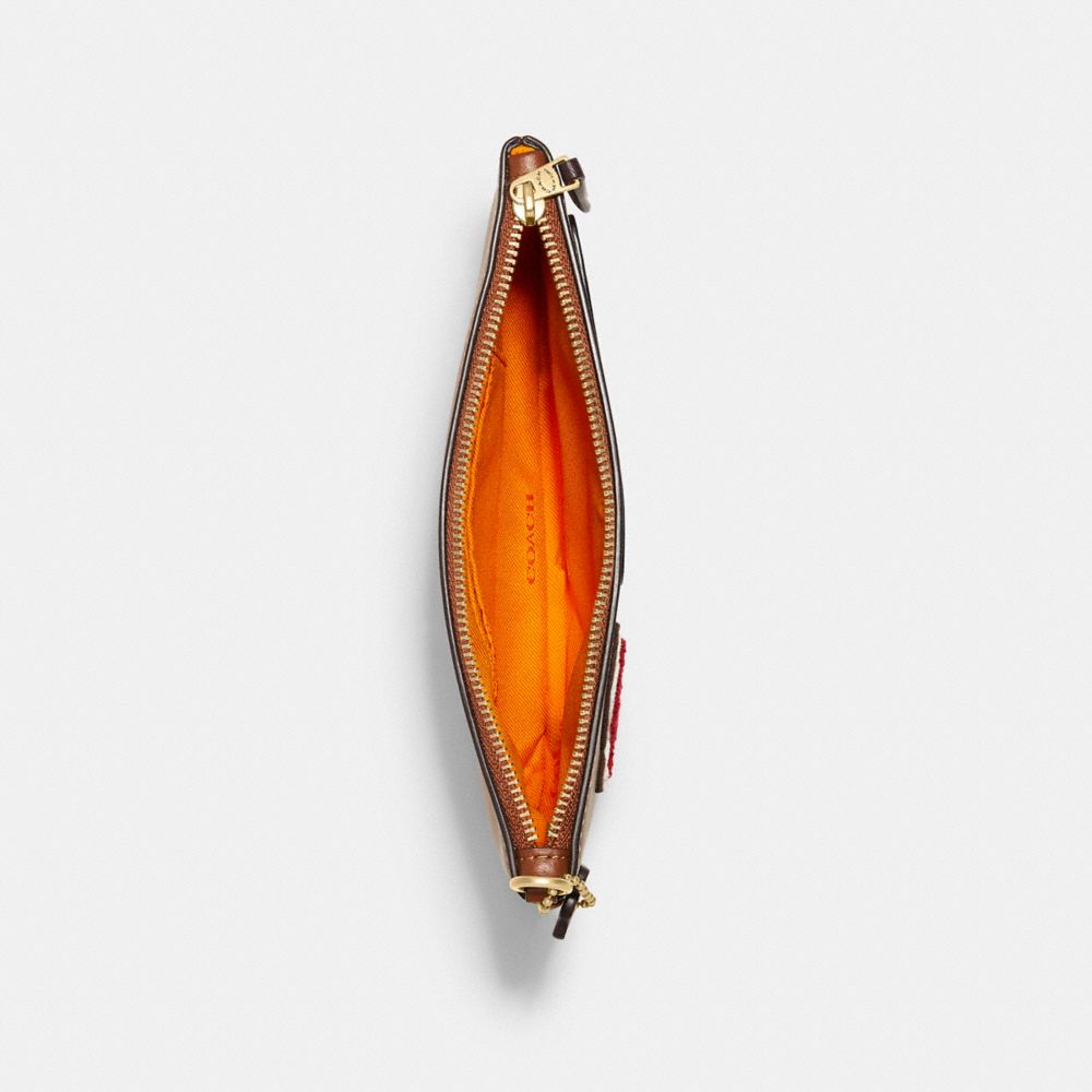 Small Wristlet With Patches