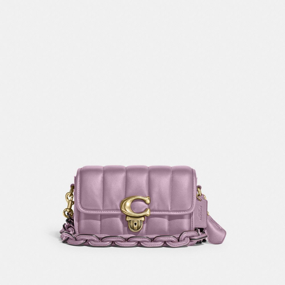 COACH®,Studio Shoulder Bag 19 With Quilting,,Front View