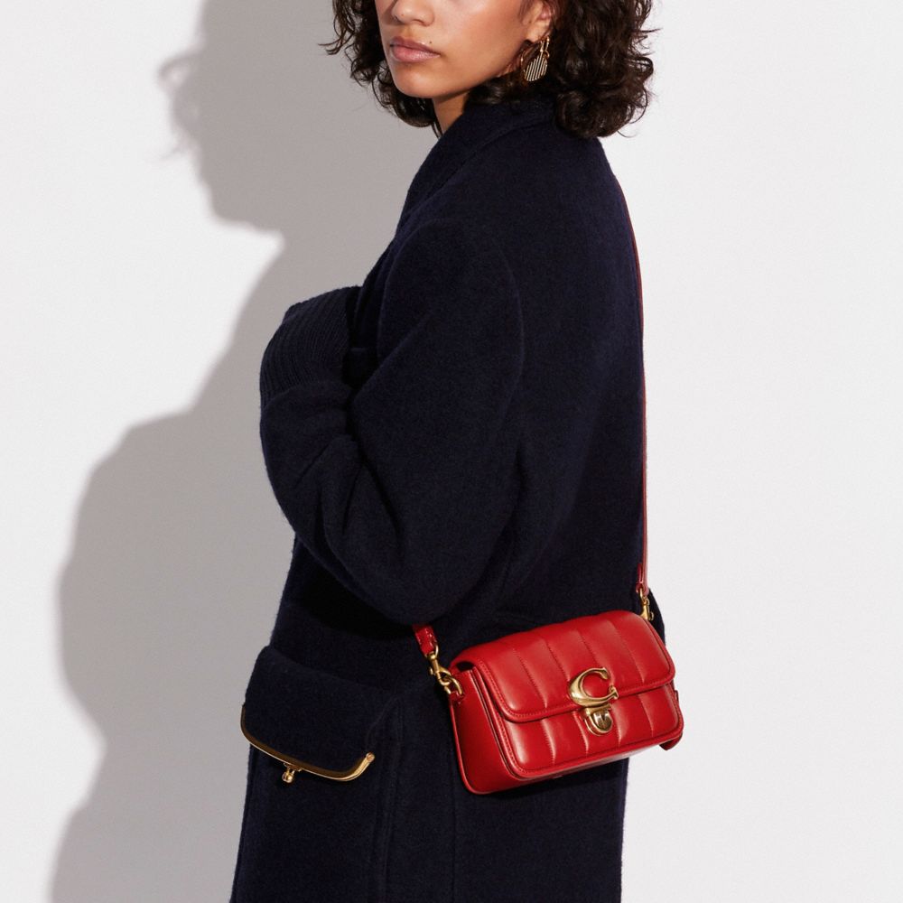 COACH®,Studio Shoulder Bag 19 With Quilting,,Detail View