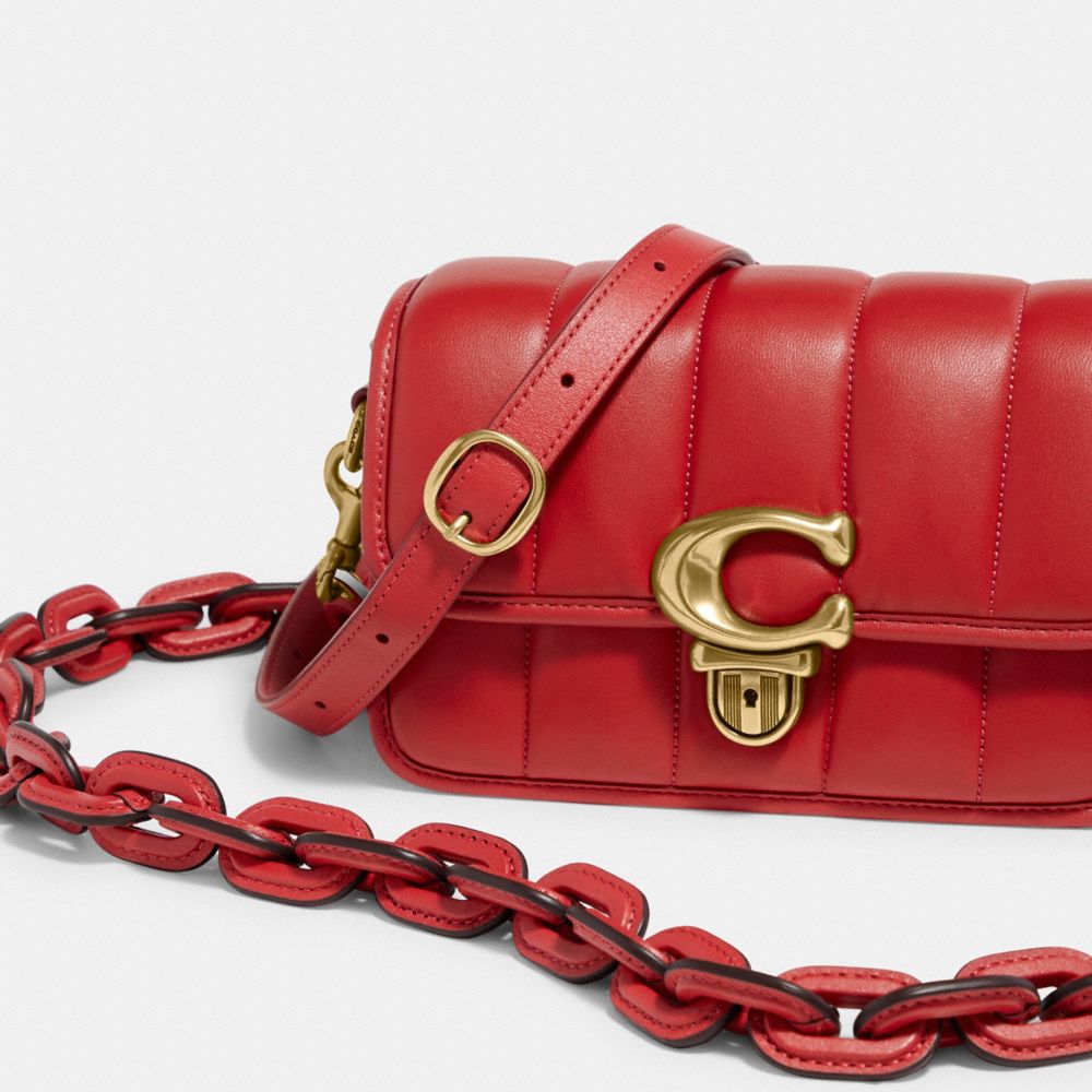 COACH®,Studio Shoulder Bag 19 With Quilting,,Closer View