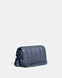 COACH®,STUDIO SHOULDER BAG 19 WITH QUILTING,Nappa leather,Small,Pewter/Washed Chambray,Angle View