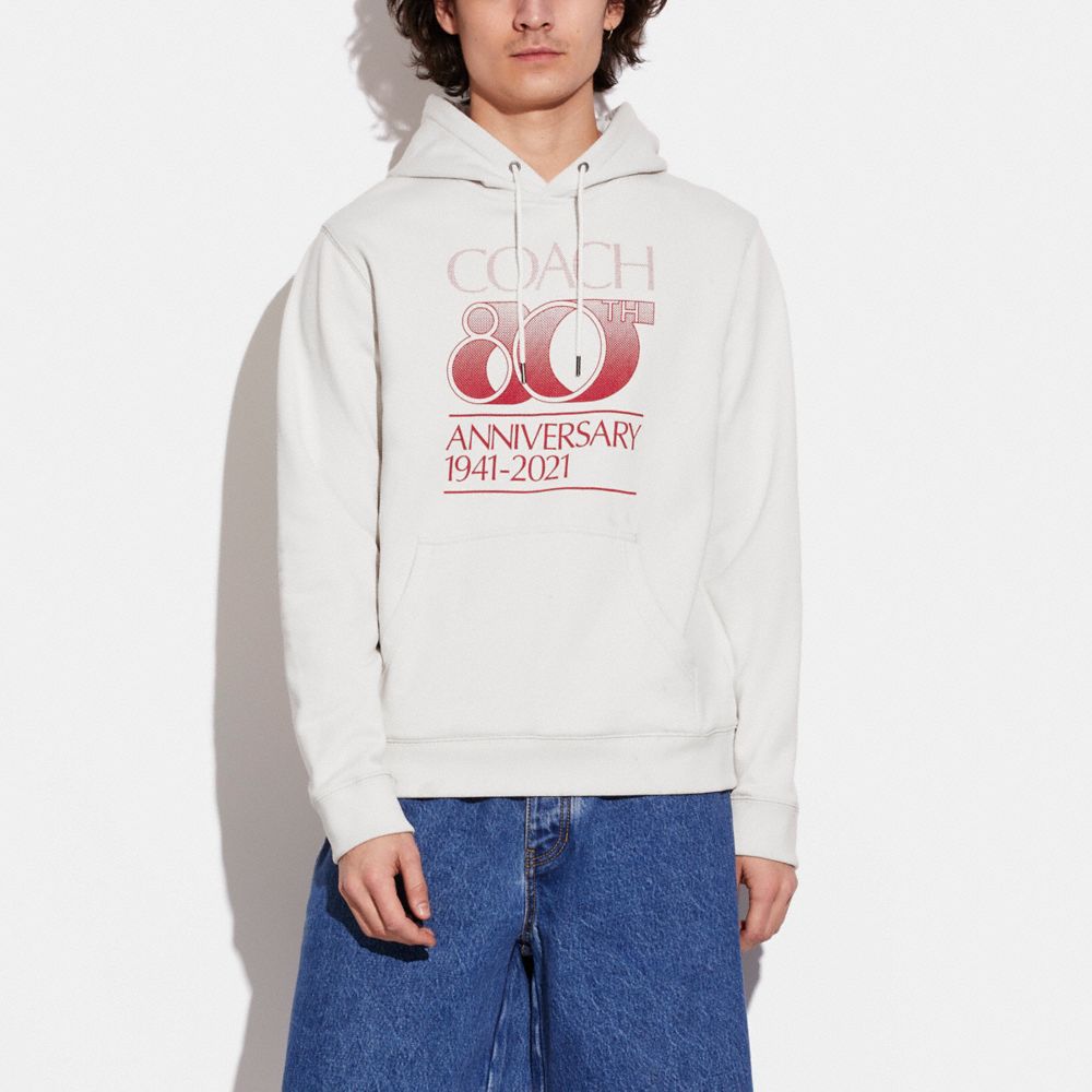 80 Th Anniversary Hoodie In Organic Cotton
