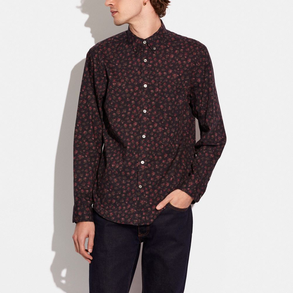 Floral Button Up Shirt