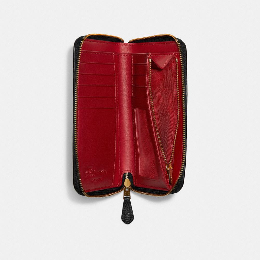 Disney Mickey Mouse X Keith Haring Medium Id Zip Wallet