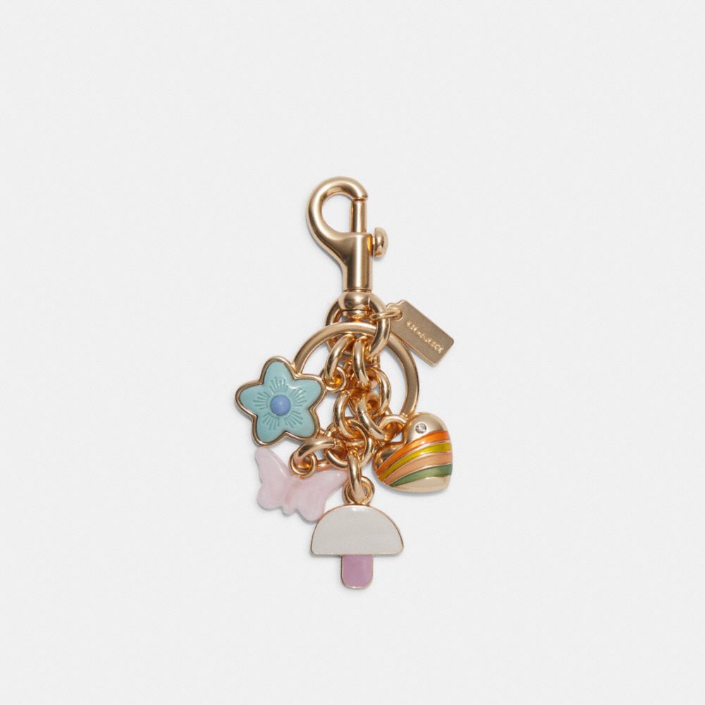 COACH® | Garden Cluster Mixed Bag Charm