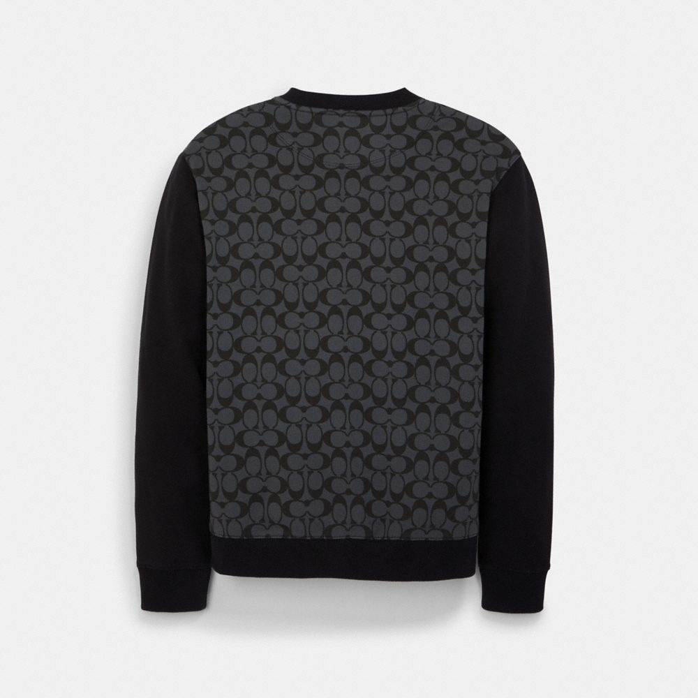 COACH OUTLET®  Signature Crewneck Sweatshirt