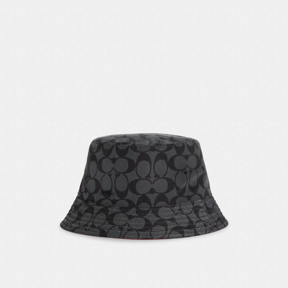 Bob Reversible Bucket Hat Monogram Nylon