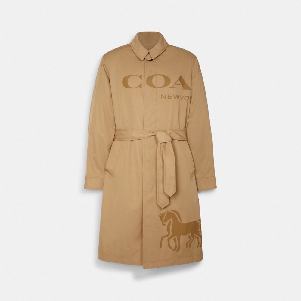 COACH Fashion Trench Coat