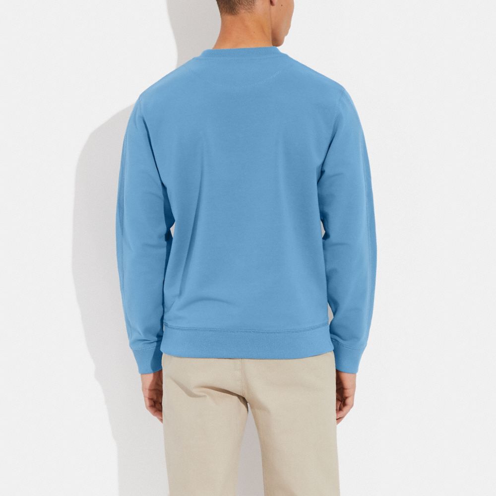 COACH®,Lounge Crewneck Sweatshirt,,Scale View