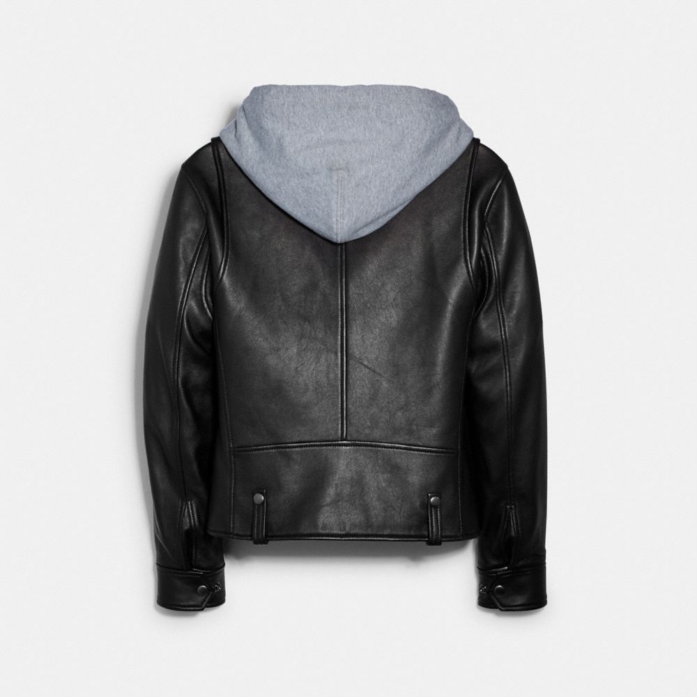 COACH OUTLET® | Leather Moto Jacket