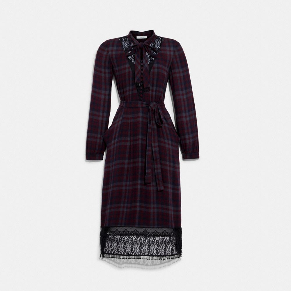 COACH OUTLET Long Sleeve Dress