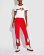 COACH®,SKI PANTS,Polyester,Red,Scale View