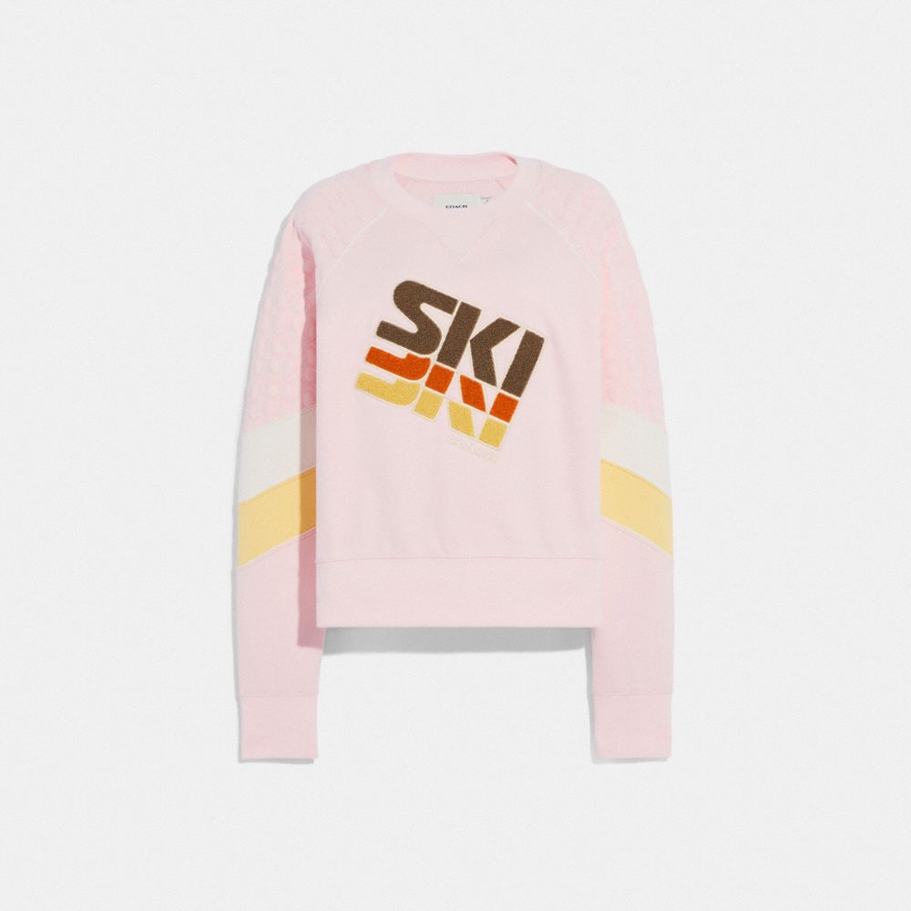 Ski Sweatshirt In Organic Cotton
