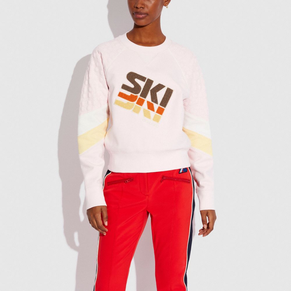 Ski Sweatshirt In Organic Cotton