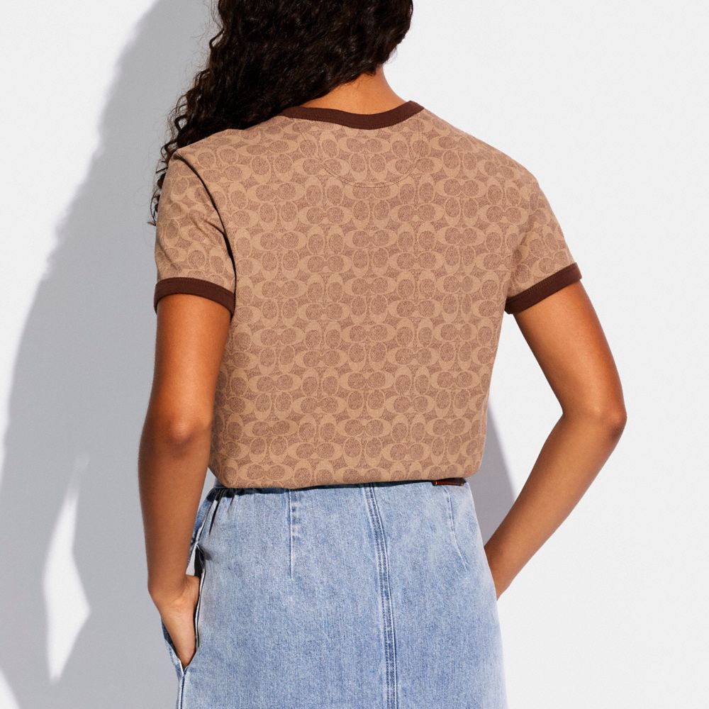 Signature T Shirt In Organic Cotton