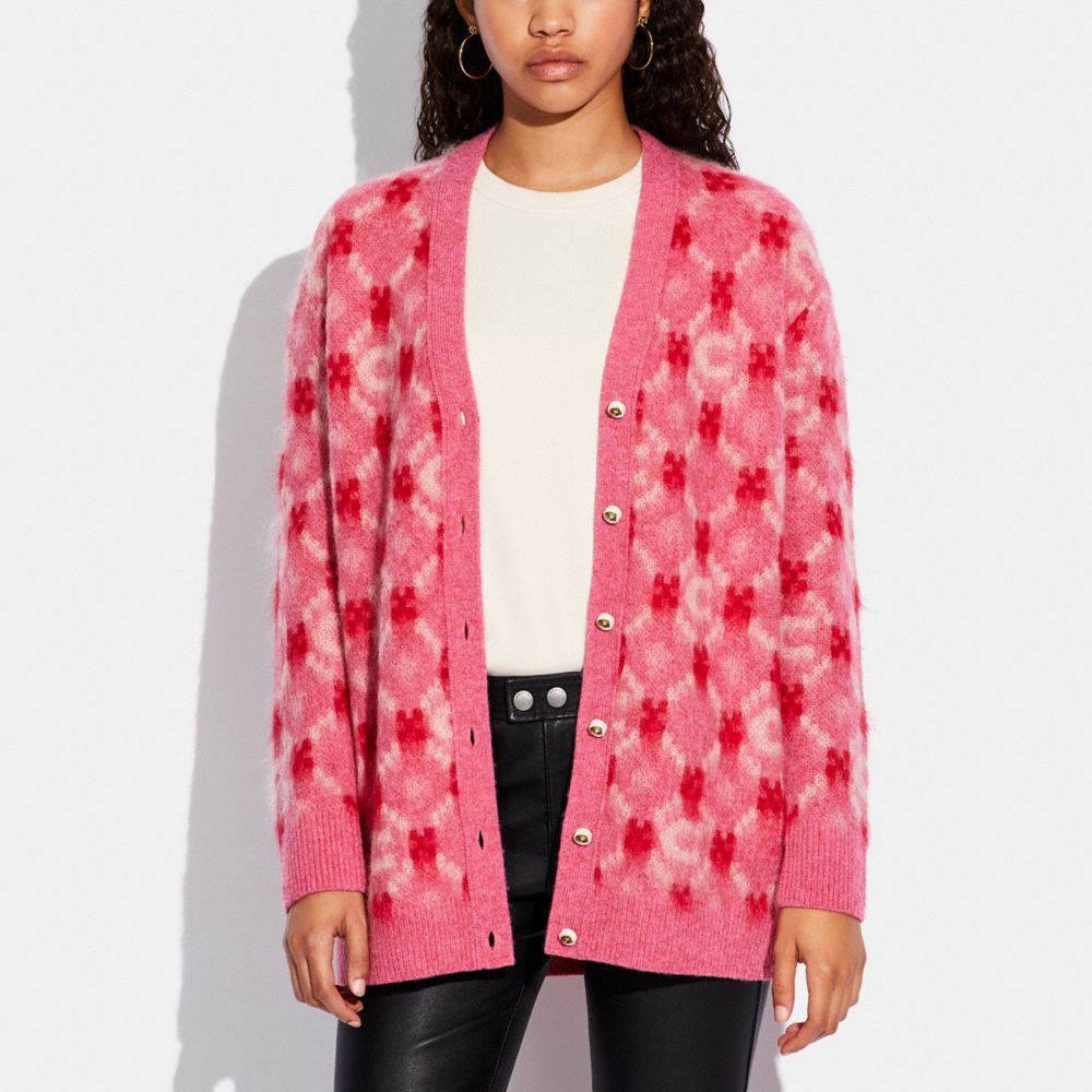 COACH®,Lunar New Year Cardigan,,Scale View