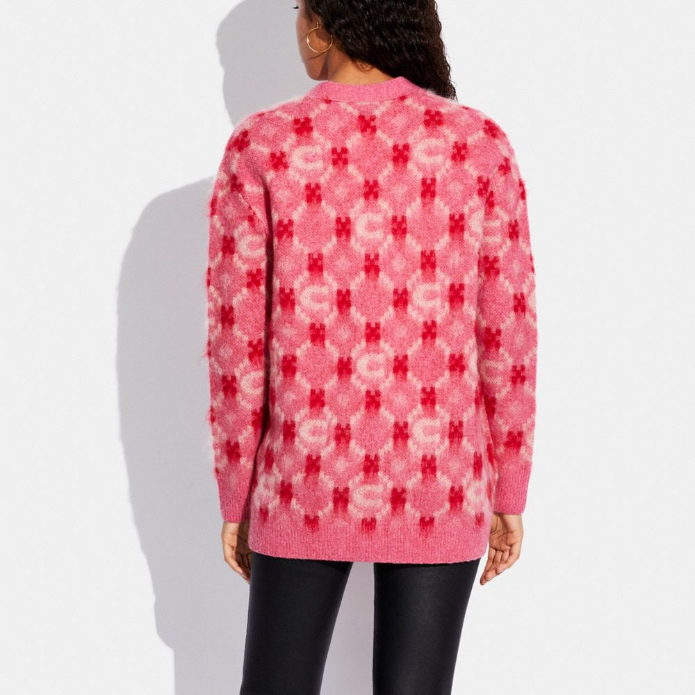 COACH®,Lunar New Year Cardigan,,Scale View