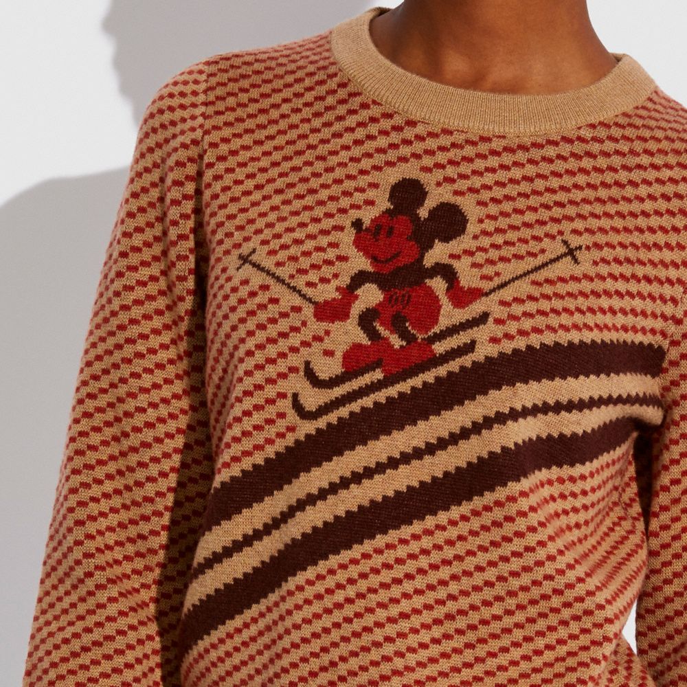 Gucci mickey discount mouse knit sweater