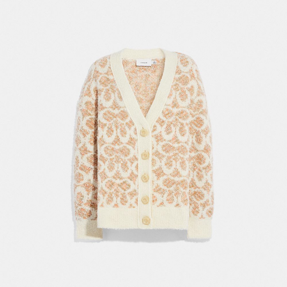 COACH® | Signature Cardigan