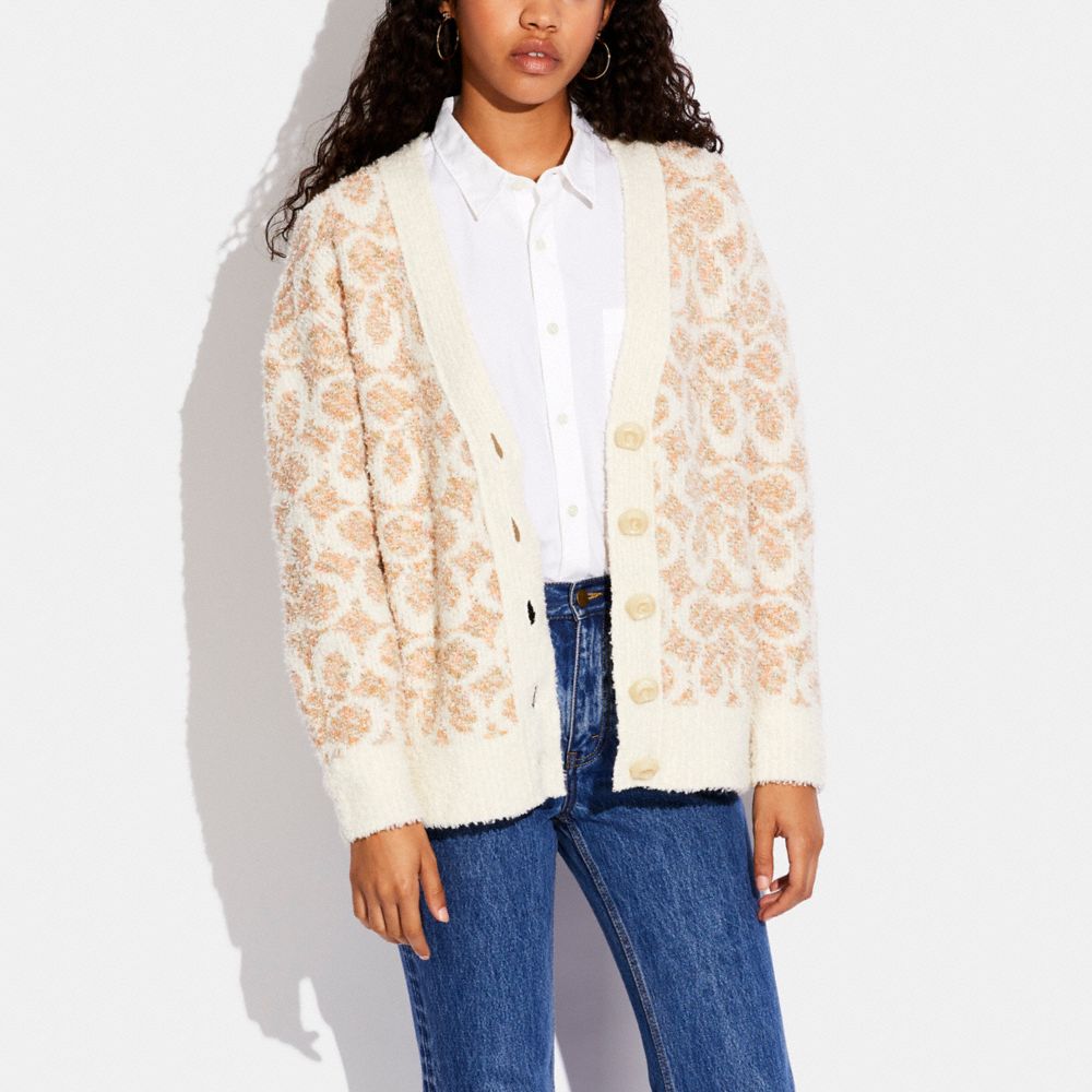 COACH® | Signature Cardigan