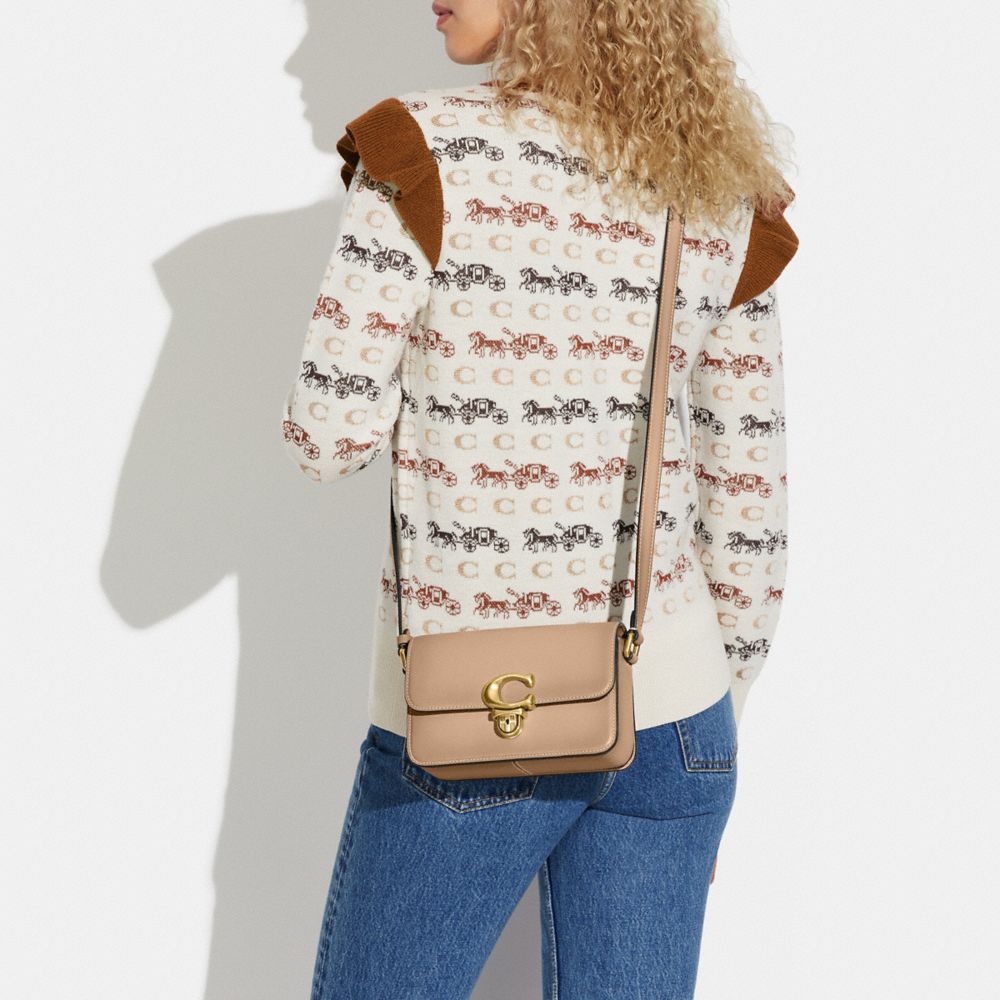 COACH®,ストゥディオ ショルダー バッグ 19,ショルダーバッグ,ﾌﾞﾗｽ/ﾄｰﾌﾟ