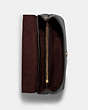 COACH®,TAMMIE SHOULDER BAG,Pebble Leather,Medium,Gold/Black,Inside View,Top View