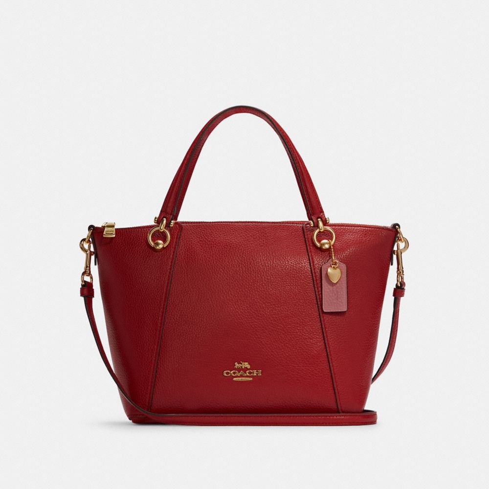 Kacey Satchel In Colorblock, COACH OUTLET