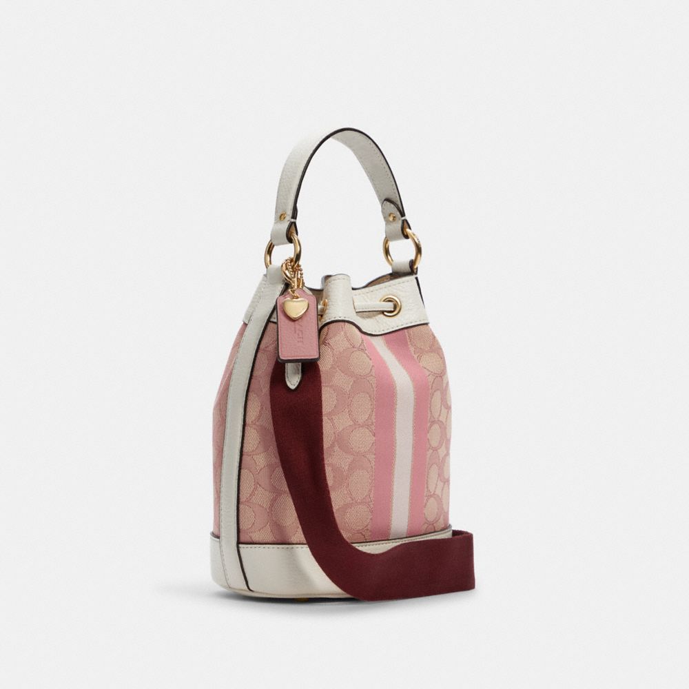 [M*B] Monogram Jacquard Bucket Bag