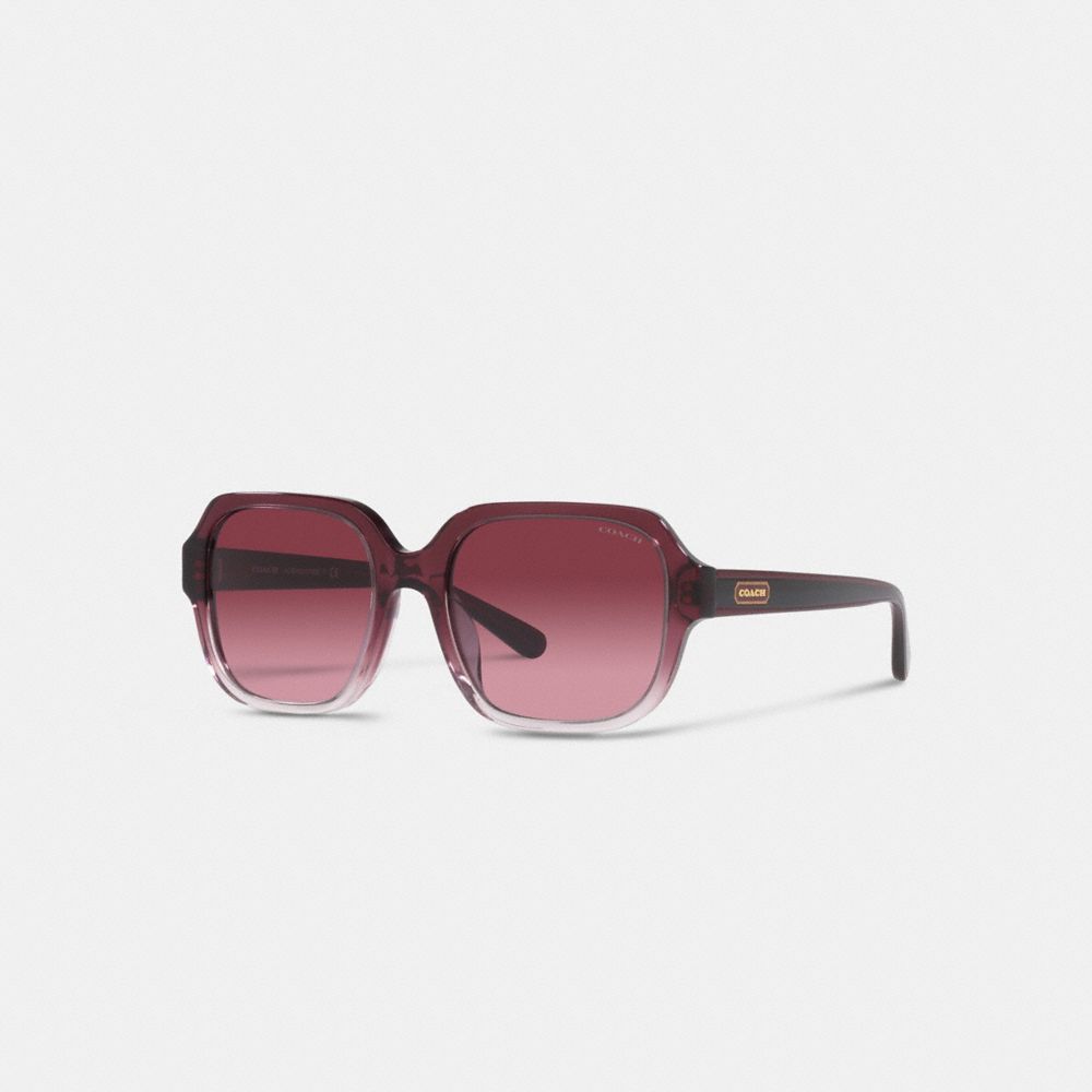 Coach square sunglasses sale