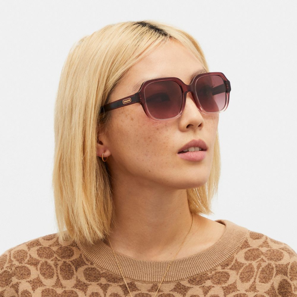 Coach alexa square outlet sunglasses