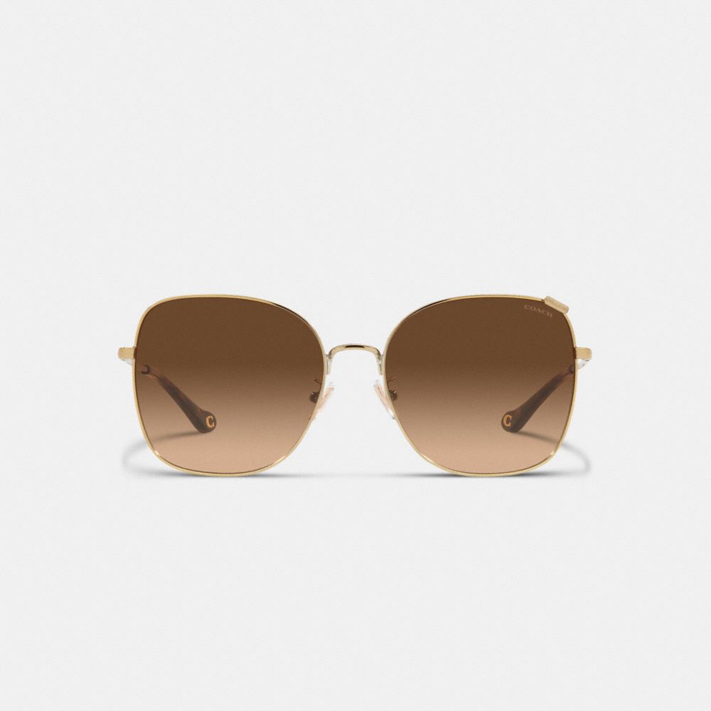 Metal Square Sunglasses