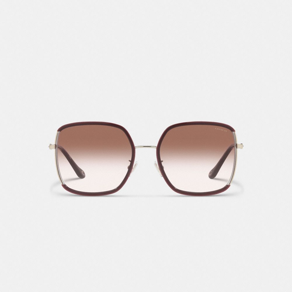 Full Fit Sculpted Signature Oversized Square Sunglasses