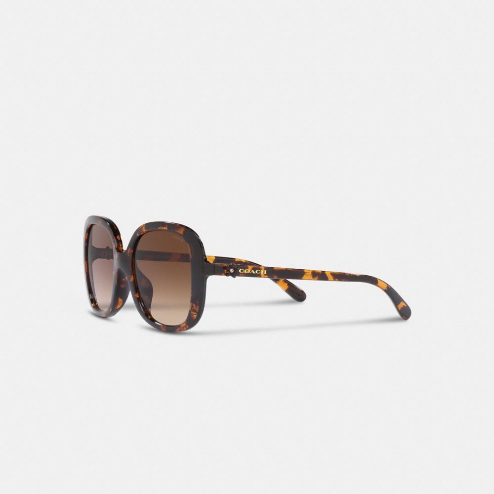 Coach Outlet Wildflower Metal Cat Eye Sunglasses